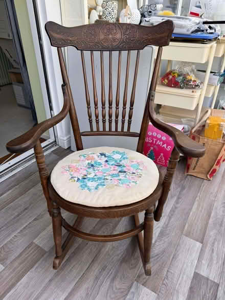 Photo of free Vintage Wooden Rocking Chair (Frogmore GU17) #1