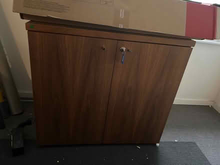 Photo of free Wood veneer cupboard (W2 2ET) #3