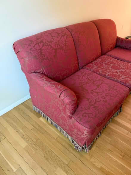 Photo of free COUCH - lightly worn reupholstered (North Reston) #4