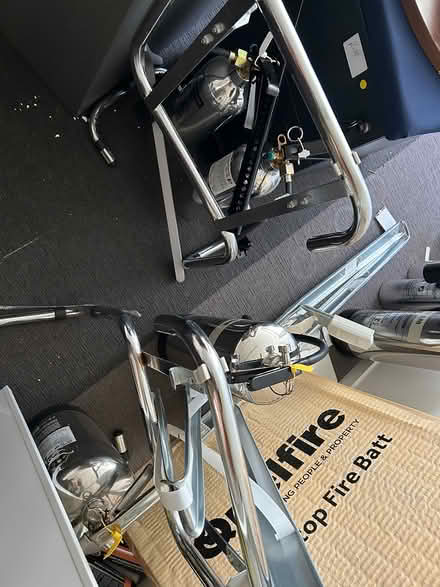 Photo of free 8 Fire extinguishers w/ stands (W2 2ET) #3