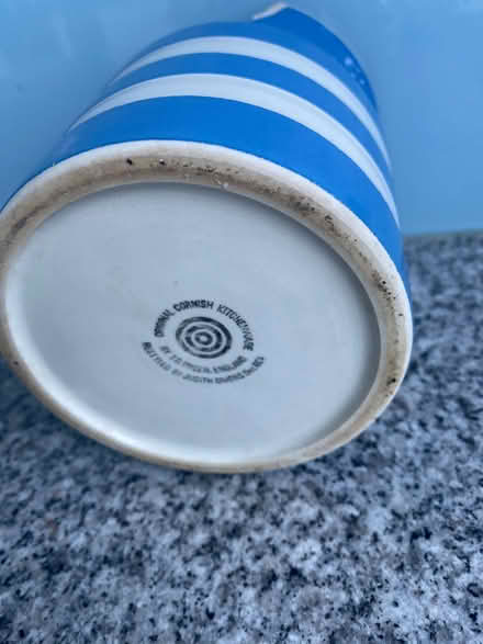 Photo of free Cornish ware kitchen jar (Wanstead E11) #2
