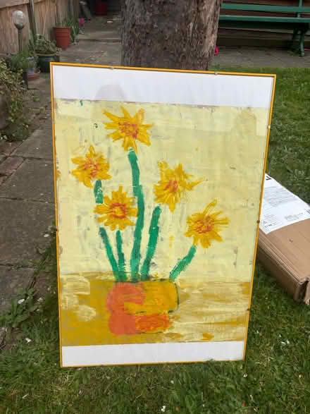 Photo of free Sunflower painting (Palmers Green/ Edmonton N18) #2
