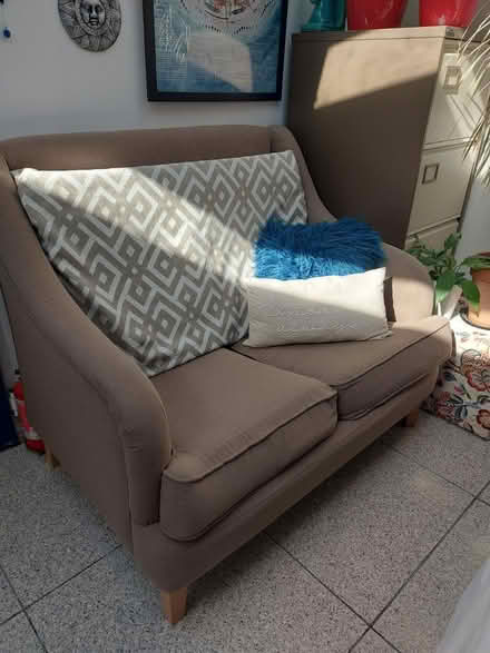 Photo of free Howard style two seater sofa (Radcliffe M26) #1