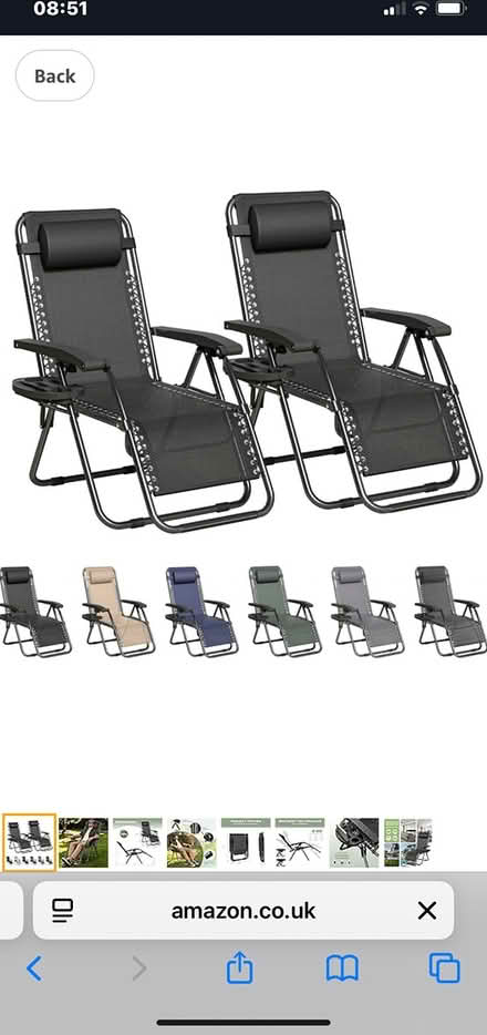 Photo of 1 or 2 Sun Loungers (Fairfield Road TS19) #1
