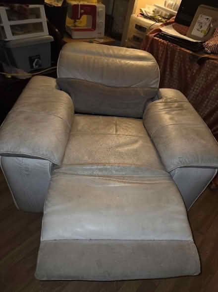 Photo of free Electric Leather lounger (Waterside KA3) #2