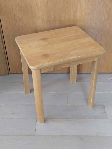 Photo of free Small Pine Side Table (Baldock SG7) #1