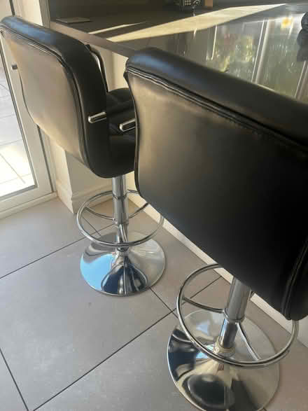 Photo of free Two gas lift bar stools (Moseley B13) #2