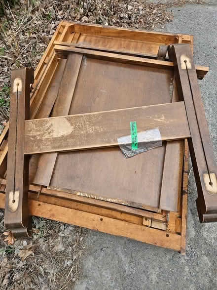 Photo of free Dining room table with leaf inside (Near the experimental farm) #3