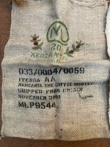 Photo of free 2 X Hessian coffee bags (Whitecross) #1