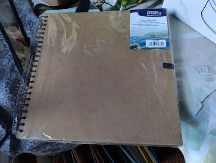 Photo of free Kraft book 40 thick brown sheets (Bedford) #1