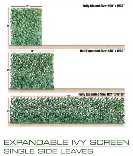 Photo of free Expandable Faux Ivy Privacy Screens (North Asheville) #3