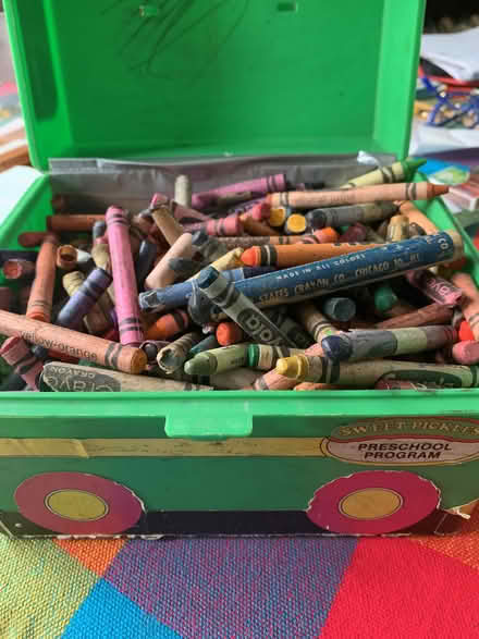 Photo of free lots of crayons! good assortment (Greenwood) #1