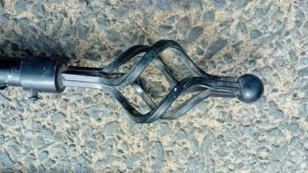 Photo of free Black Metal Extendable Curtain Pole (Old Swarland, NE65) #3