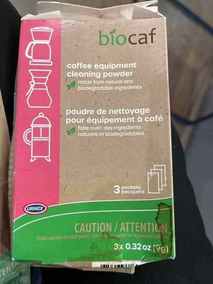 Photo of free Cleaning powder for coffeemaker (Petworth/16th St Heights) #1
