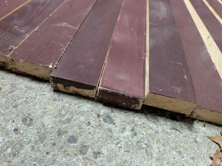 Photo of free Stained pine strips (Montreal road and St Laurent) #2
