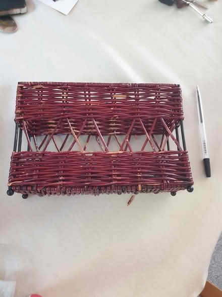 Photo of free Wicker/wire container (Stratford, E15) #2