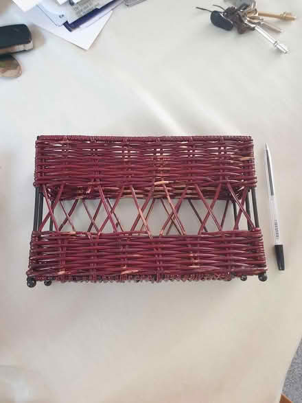 Photo of free Wicker/wire container (Stratford, E15) #1