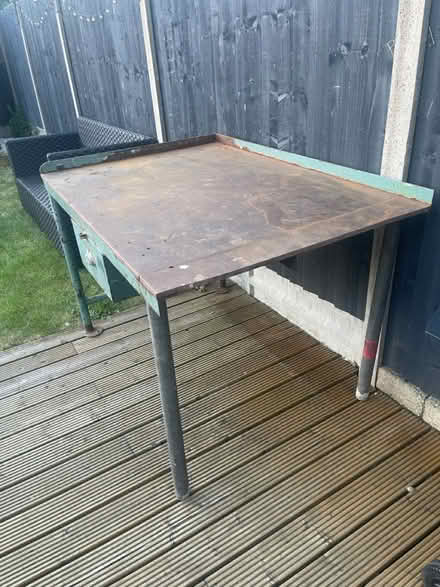 Photo of free Metal heavy duty table (Sutton CB6) #3