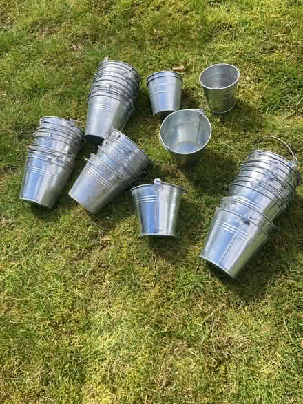 Photo of free Tin buckets (Marlow Bottom SL7) #1