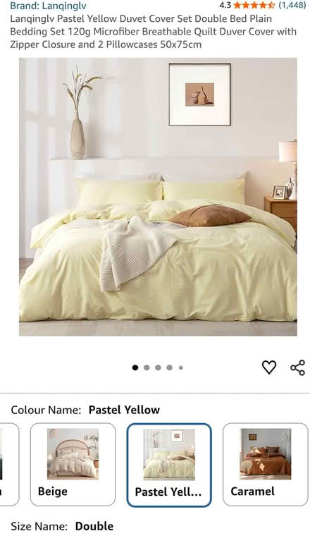 Photo of free 2 X double bedding and 1 x duvet (Manchester M19) #1