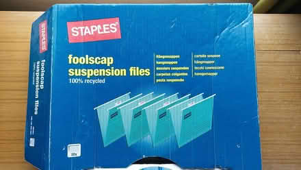 Photo of free Box of hanging files part used (St Werburgh's) #1