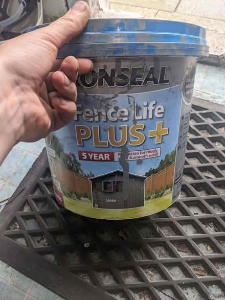 Photo of free Ronseal Grey Fence Paint (Childwall L15) #1