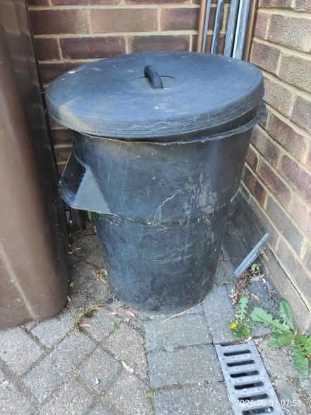 Photo of free Bin with cover (Hampton TW12) #1