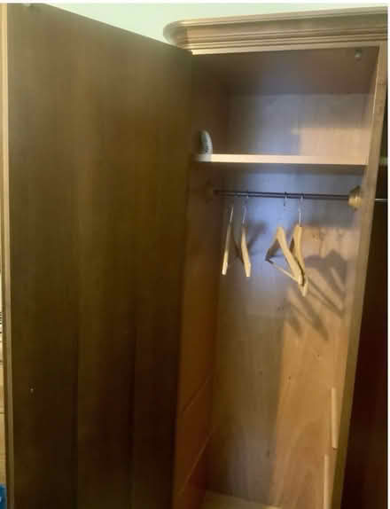 Photo of free Large, Wooden Wardrobe - CR4 2LZ (Mitcham CR4) #2