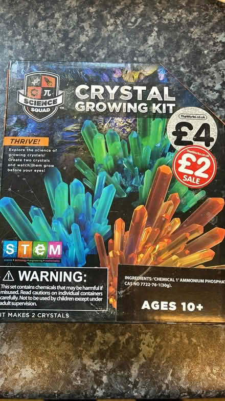 Photo of free Crystal growing kit (Boxted CO4) #1