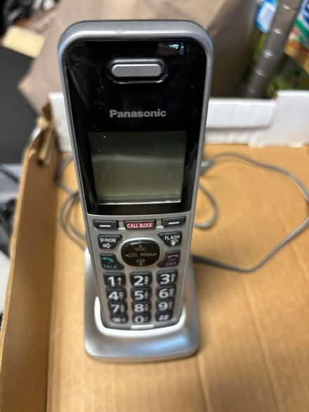 Photo of free Panasonic landline w/cradle (Mitty High area) #1