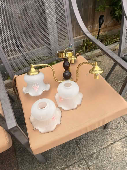 Photo of free Triple pendant ceiling lamp (Langley SL3) #1