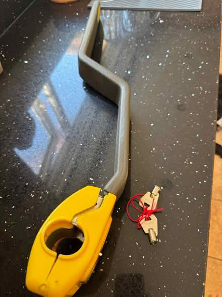Photo of free Car steering lock (WR6 Suckley, Worcestershire) #1