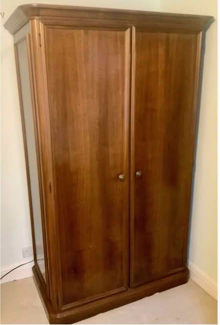 Photo of free Large, Wooden Wardrobe - CR4 2LZ (Mitcham CR4) #1
