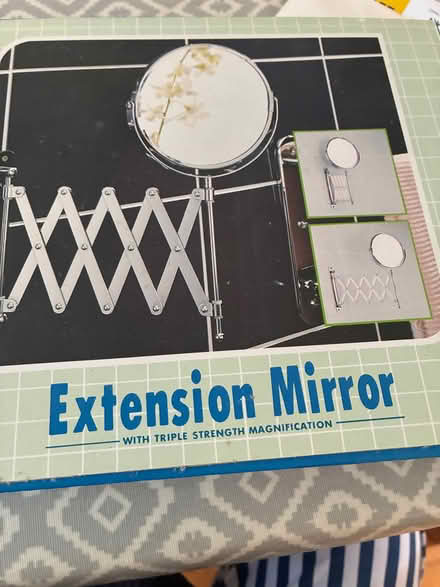 Photo of free Extending Mirror With Magnifying Side (Faversham ME13) #1