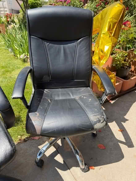 Photo of free Two office chairs 7 & 5 balloons (NE ABQ) #1