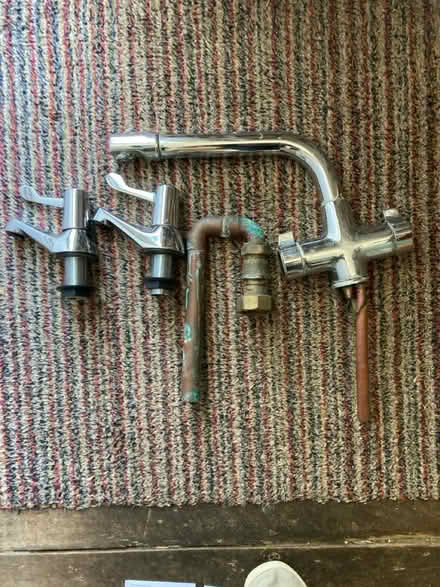 Photo of free Taps & plumbing bits (Gillingham nr hospital) #1