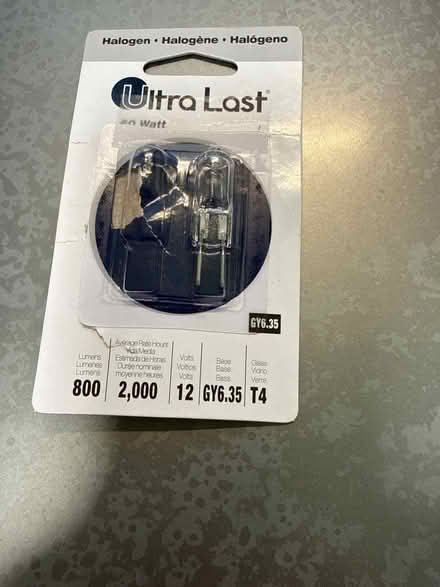 Photo of free 50 watt halogen bulb (Winchester on Arlington line) #1