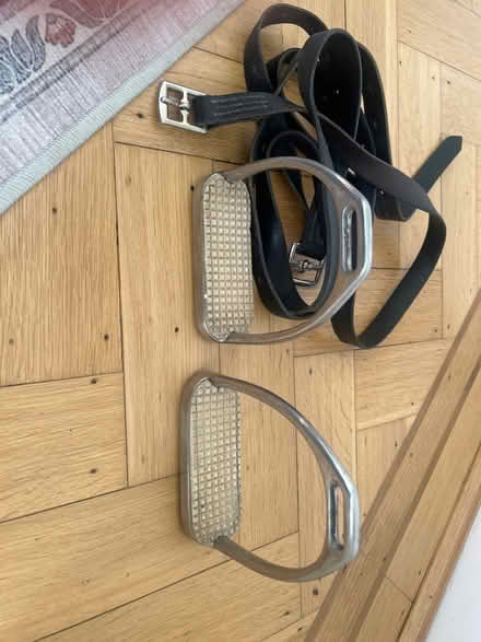 Photo of free Non slip stirrups and leathers (BR1 Sundridge park) #2
