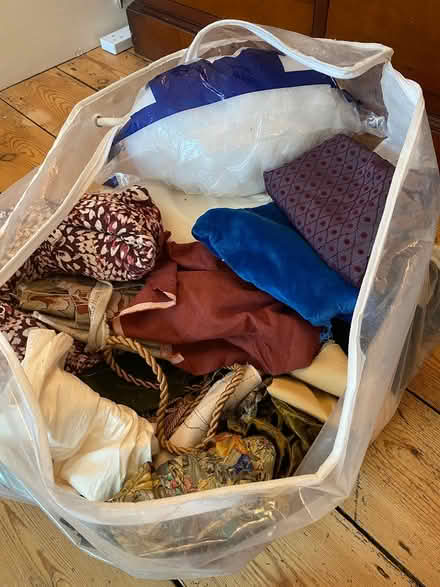 Photo of free Bag of fabric scraps (Epsom KT18) #1