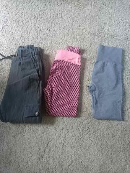 Photo of free 2 leggings n 1 trousers. size small (White City, W12) #1