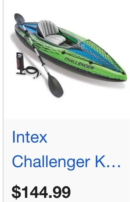 Photo of free Inflatable kayak (Cupertino) #3