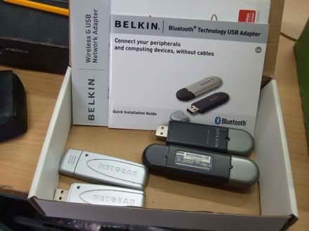 Photo of free Computer Belkin Netgear bits & bobs (Brotheridge Green WR8) #1