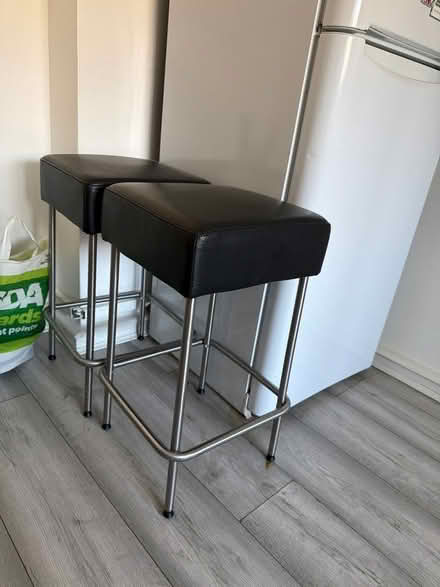 Photo of free 2 black stools (North Road, Islington (N7 9)) #1
