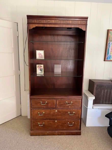Photo of free Mahogany cabinet (Orinda) #1