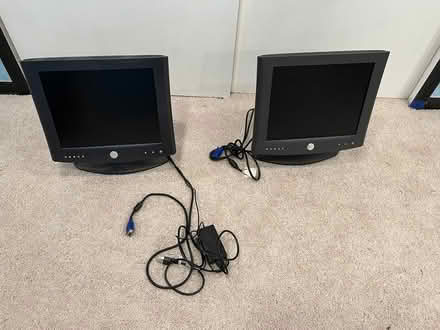 Photo of free 2 dell computer monitors (northeast ann arbor) #1