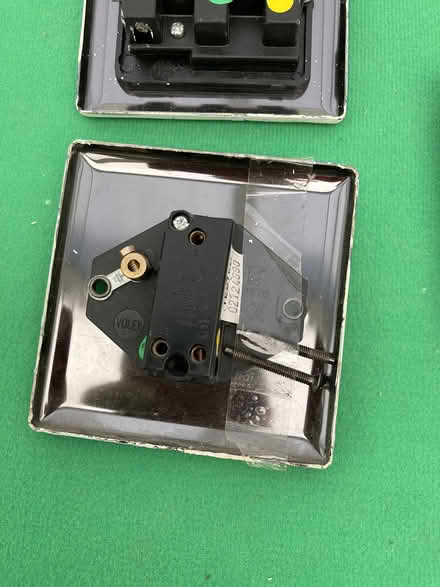 Photo of free Sockets & light switch black chrome (Brincliffe S11) #4