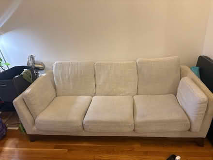 Photo of free Large white couch (Boston) #1