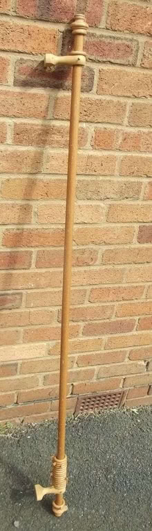 Photo of free Wood Curtain Rod with Curtain Rings (Franche DY11) #2
