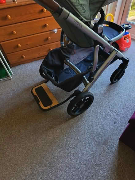 Photo of free Uppa baby buggy with buggy board (Leamington Spa) #3