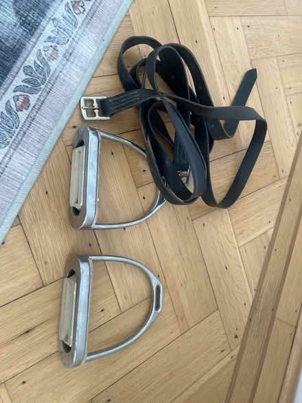 Photo of free Non slip stirrups and leathers (BR1 Sundridge park) #1